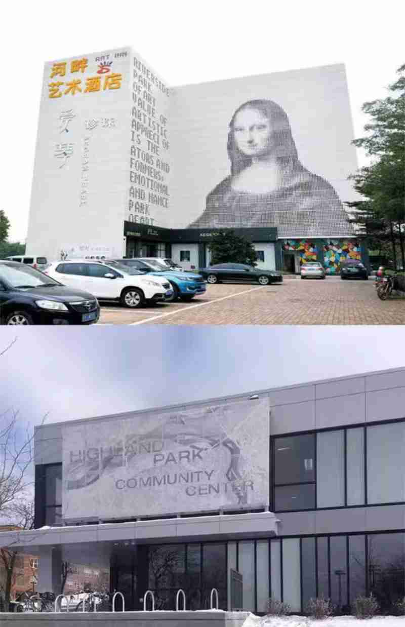 迈克尔在展览会筹备现场。 受访者供图